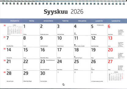 Seinäkalenteri 2026 - Image 3
